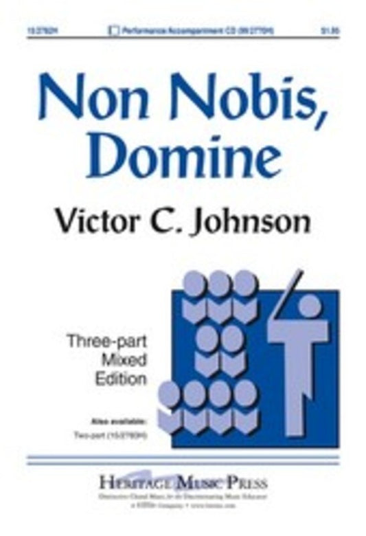 Non Nobis Domine - 3 Part Mixed Vocal Sheet Music