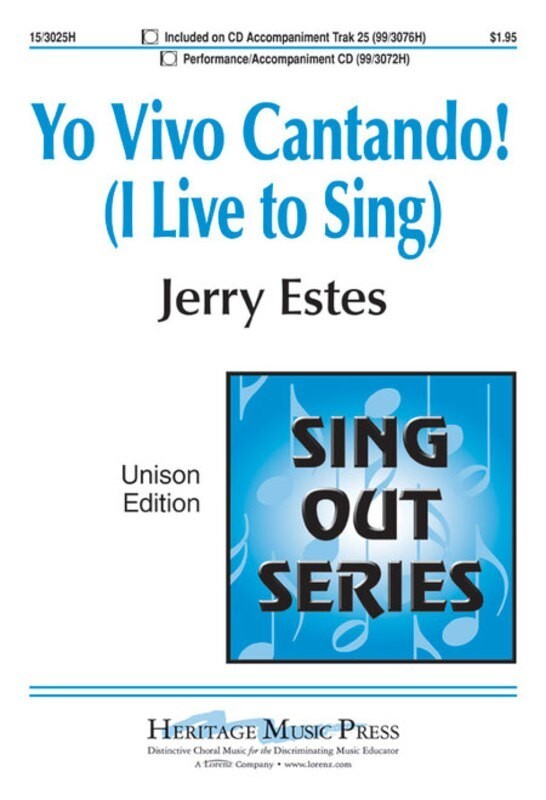 Yo Vivo Cantando Unison Vocal Sheet Music