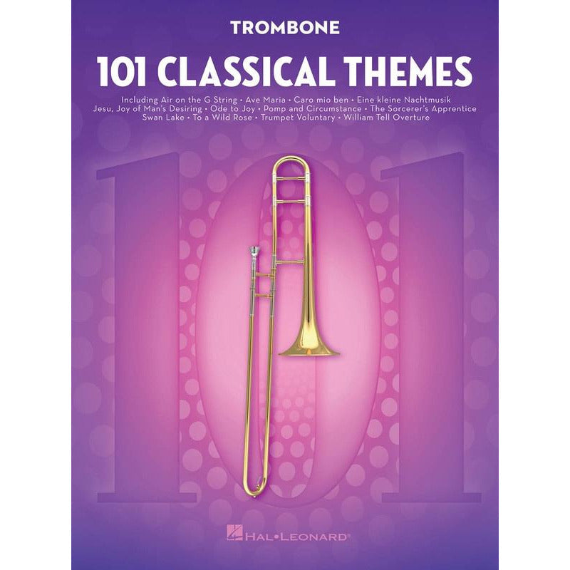 101 Classical Themes For Trombone Book