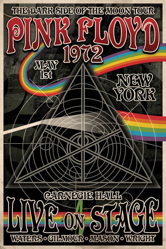 PINK FLOYD DARK SIDE TOUR - POSTER