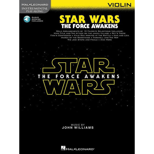 Star Wars Force Awakens - Violin Play Along Book/Ola
