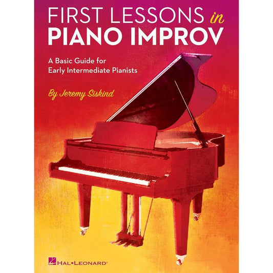First Lessons In Piano Improv Book
