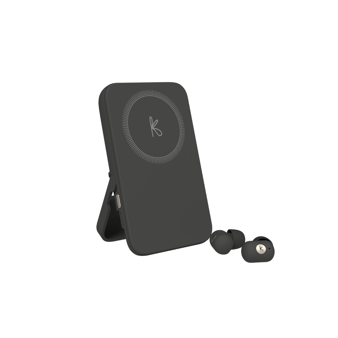 Kreafunk Tocharge Go Powerbank + Earbuds - Black