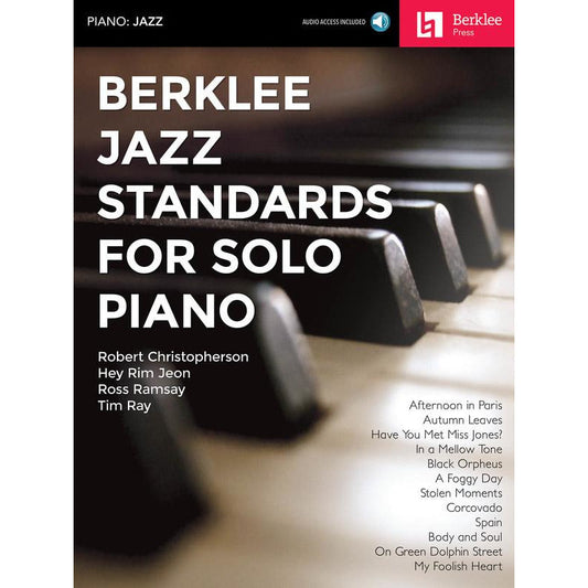 Berklee Jazz Standards For Solo Piano Book/Ola