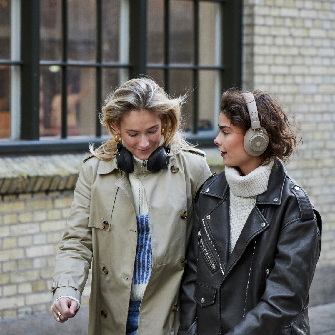 Kreafunk Abeat Qi Bluetooth Headphones W/ Anc - Ivory Sand