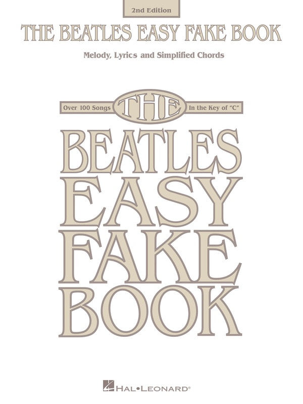Beatles Easy Fake Book 2Nd Edition