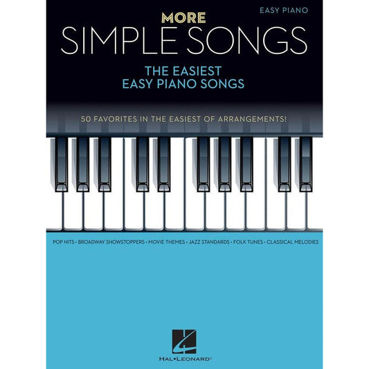 More Simple Songs Easiest Easy Piano Songs Book