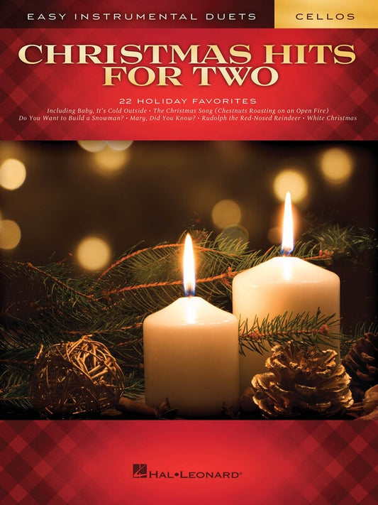 Christmas Hits For Two Cellos Book