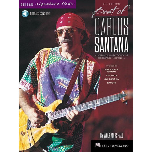 Best Of Carlos Santana Signature Licks Tab Bk/Ola