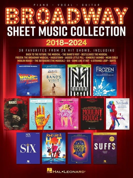 Broadway Sheet Music Collection 2018-2024 Pvg - Hal Leonard
