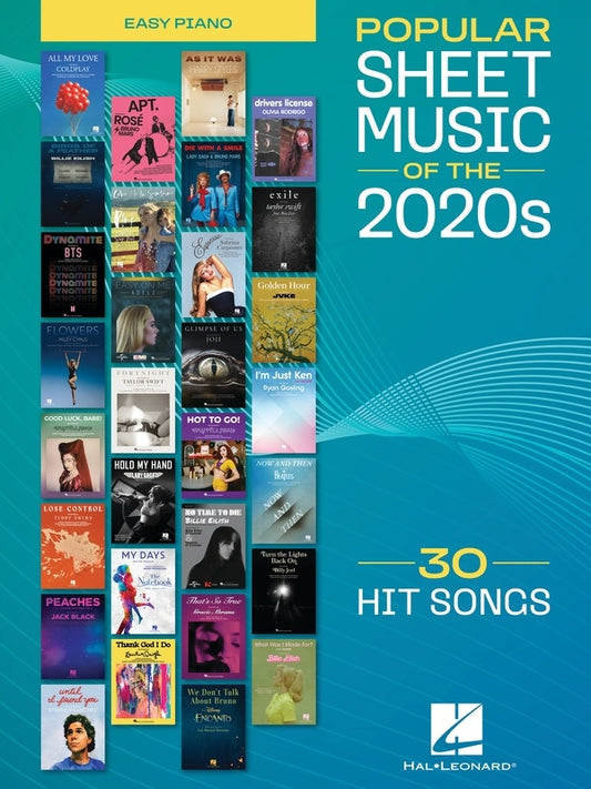 Popular Sheet Music Of The 2020S 30 Hit Songs For Easy Piano