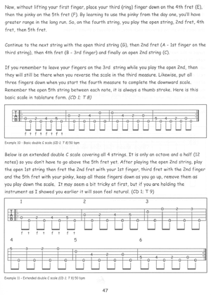 Clawhammer Banjo From Scratch Book/Ola