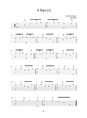 Introduction To The Lute Book/Ola