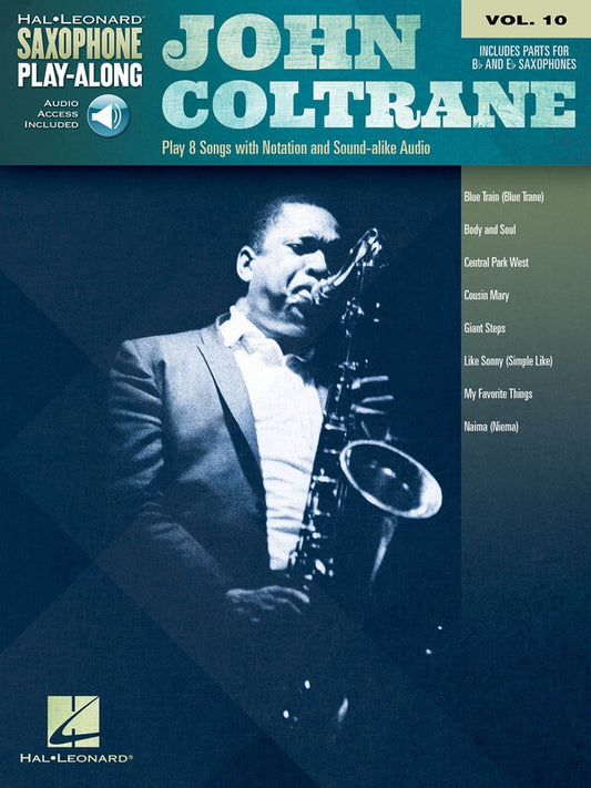 John Coltrane Sax Playalong V10 Bk/Ola