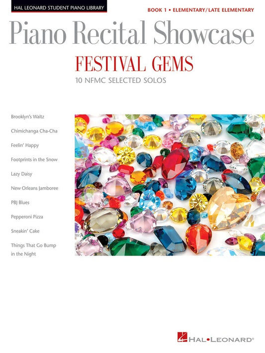 Piano Recital Showcase Festival Gems Bk 1