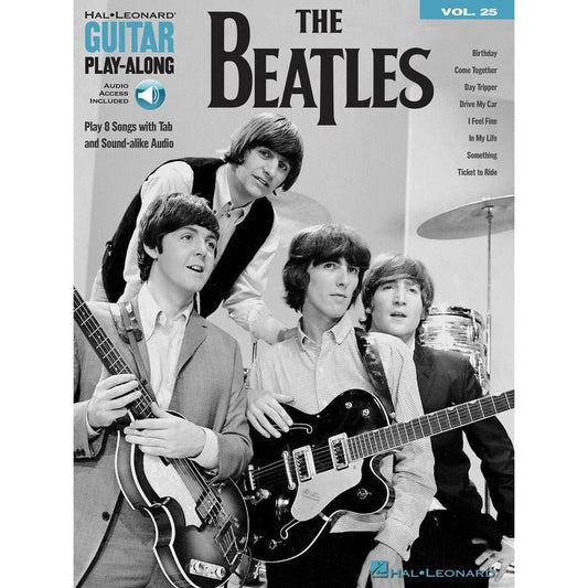 Beatles Guitar Playalong V25 Bk/Ola