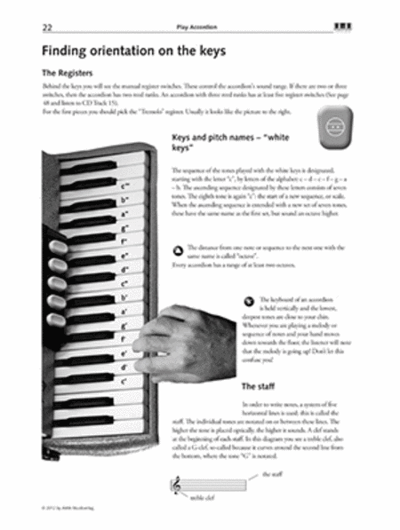 Play Accordion - Volume 1 Book and Cd