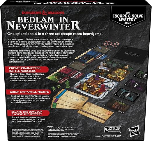 Boardgame: Dungeons & Dragons Bedlam in Neverwinter