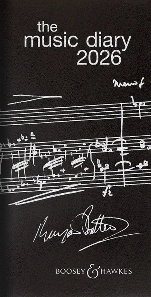 Boosey & Hawkes - Music Diary 2026 in Black