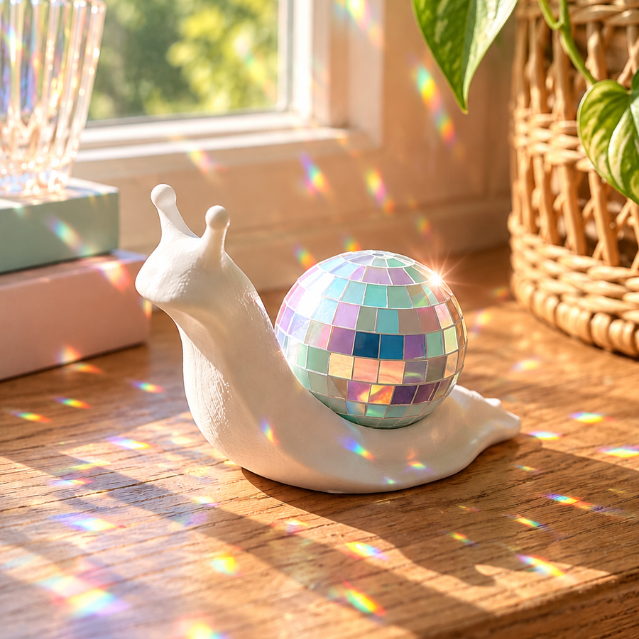 Suncatcher Disco Ball Snail