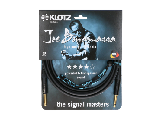 Klotz JBPP Joe Bonamassa High End Guitar Cable - 6m