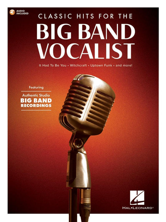 Classic Hits For The Big Band Vocalist Book