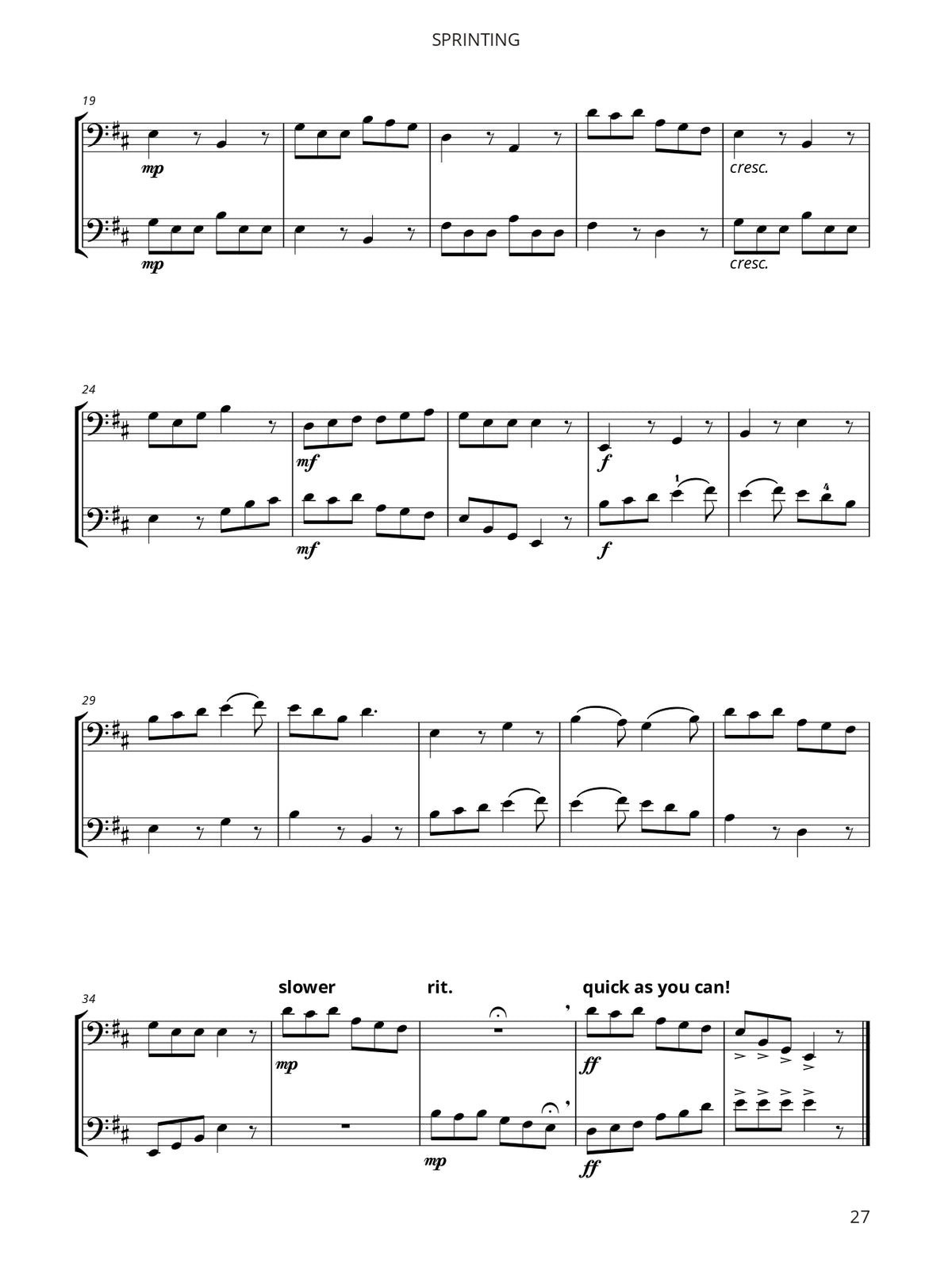 Cello Time Duets 30 Progressive Duets For Cello