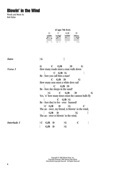 Four Chord Songs - Strum & Sing Guitar Book