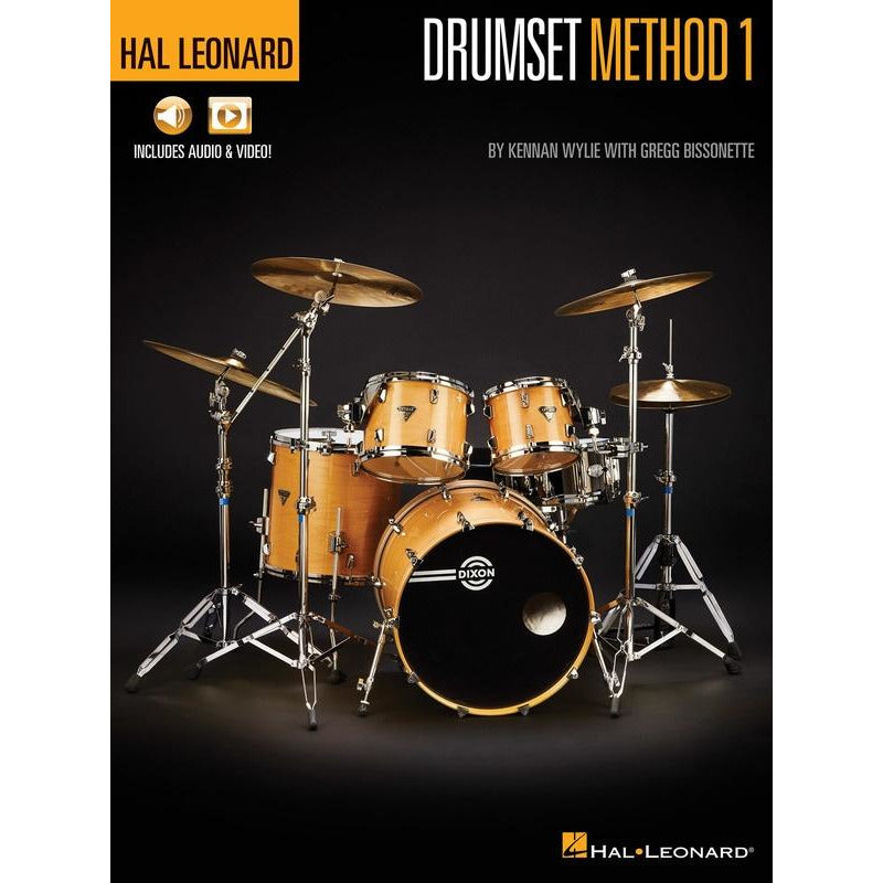 HAL LEONARD DRUMSET METHOD BK 1 BK/OLM - Music2u