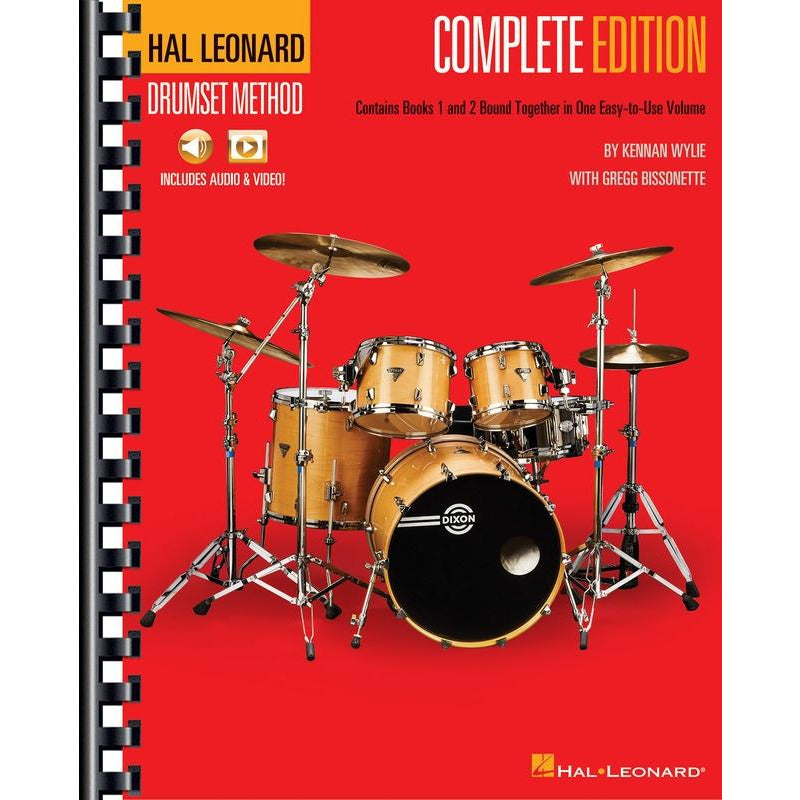 HAL LEONARD DRUMSET METHOD COMPLETE EDITION BK/OLM - Music2u