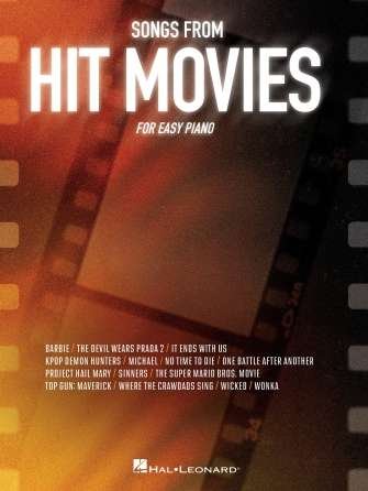 Songs From Hit Movies For Easy Piano - Hal Leonard