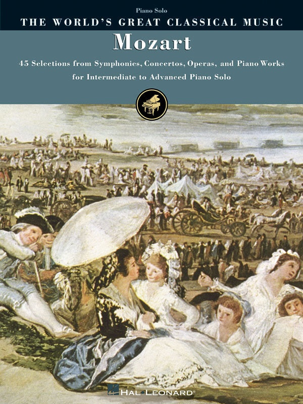 Mozart Intermediate To Advanced Piano Solo Wgcm