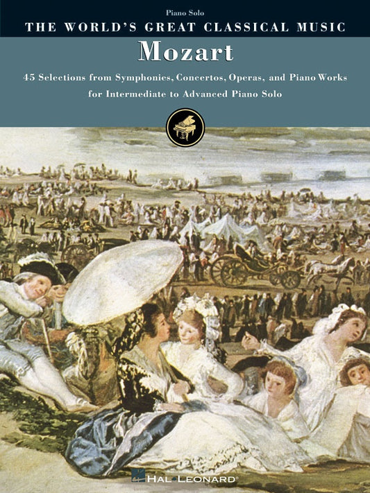 Mozart Intermediate To Advanced Piano Solo Wgcm