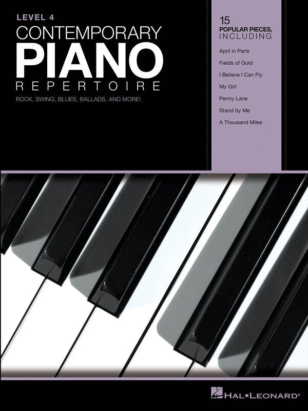 Contemporary Piano Repertoire Lvl 4 Intermediate