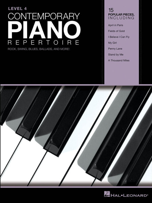 Contemporary Piano Repertoire Lvl 4 Intermediate