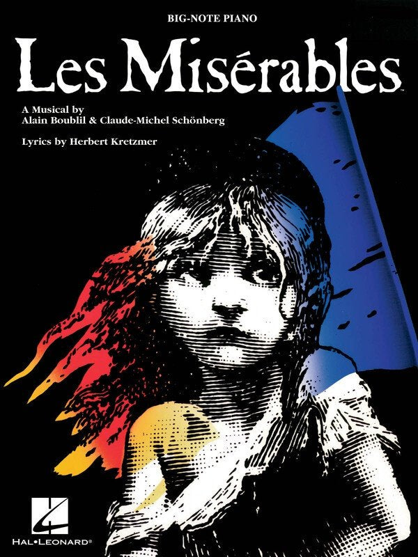 Les Miserables Big Note Piano - Hal Leonard