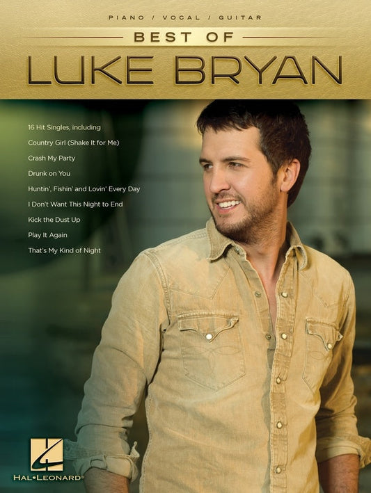 Best Of Luke Bryan PVG Book
