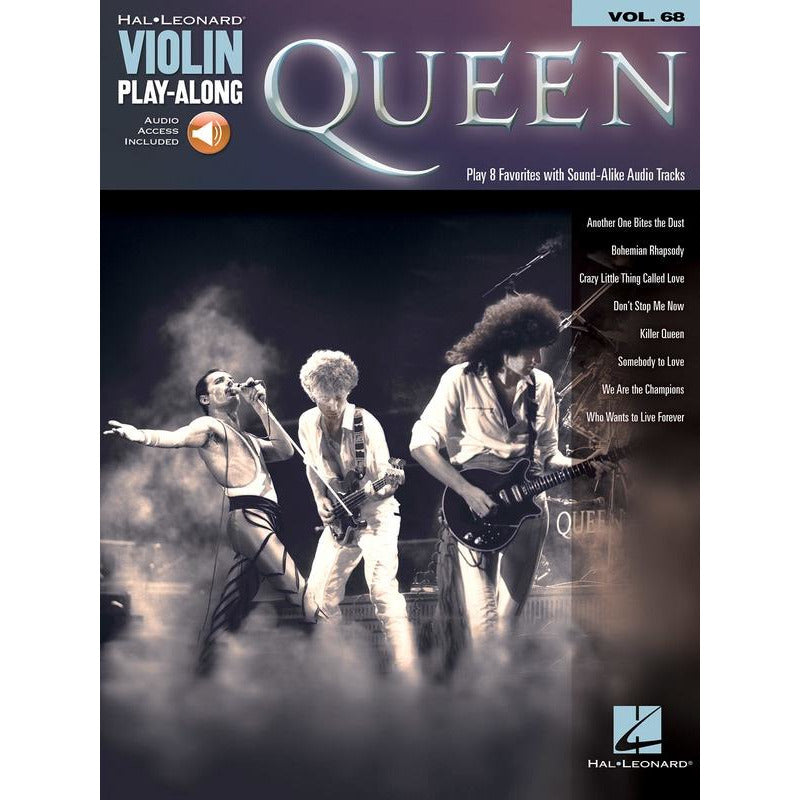 Queen Violin Playalong V68 Bk/Ola