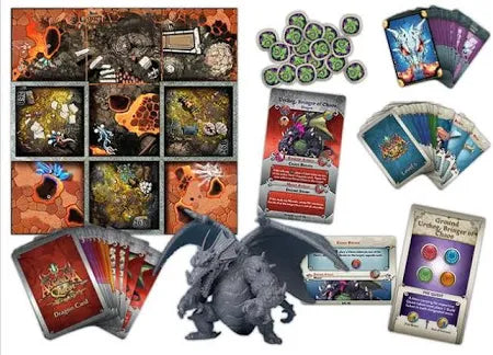 Boardgame: Arcadia Quest Chaos Dragon Expansion Pack