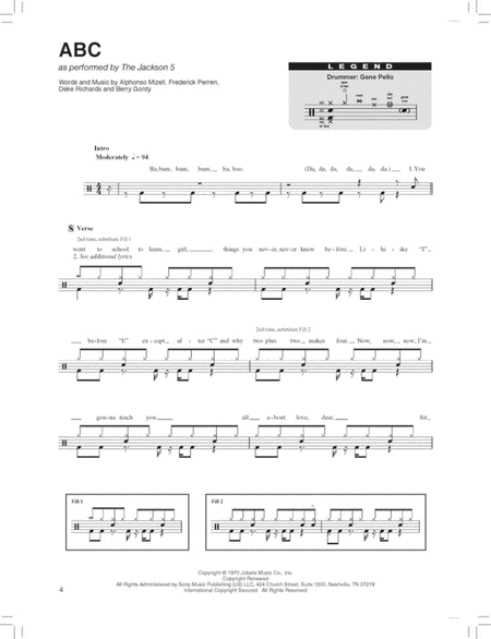 Easy Drums Pop & Rock Hits For Beginners Book/Ola