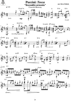 Romantic Arias For Classical Guitar Book/Ola