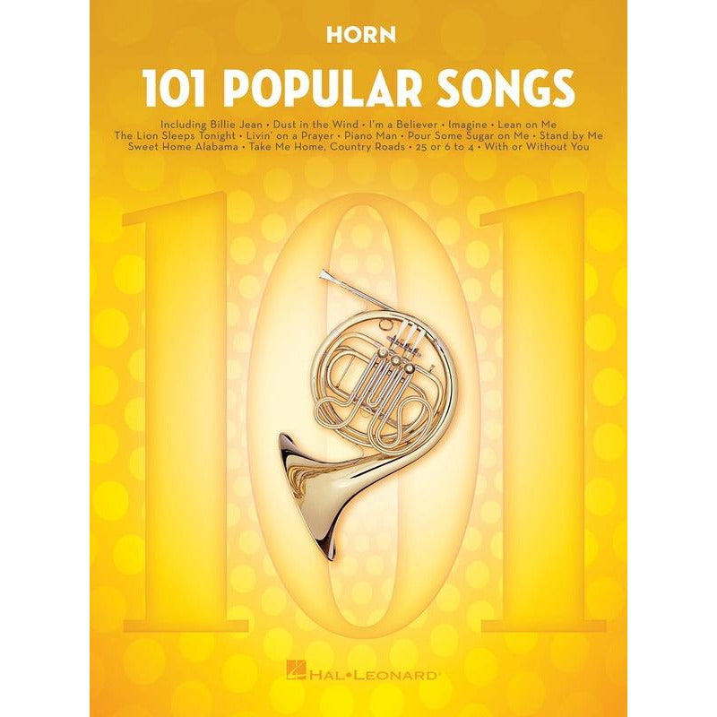 101 Popular Songs For Horn Book