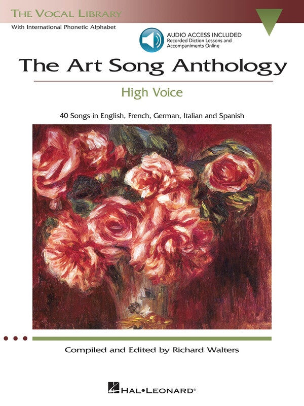 Art Song Anthology High Voice Bk/Ola
