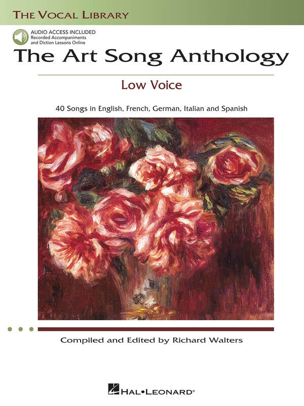 Art Song Anthology Low Voice Bk/Ola