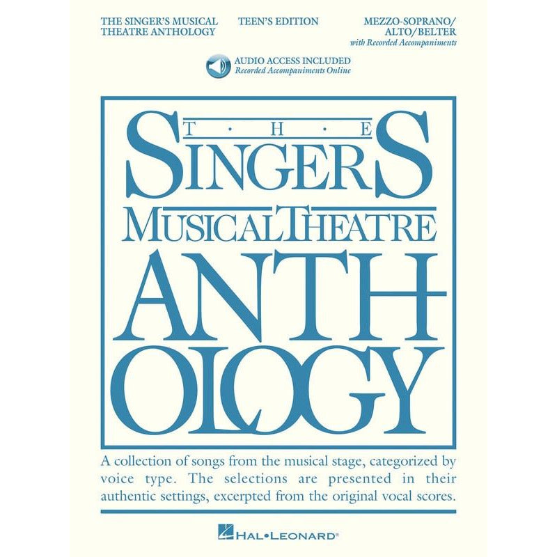 Singers Musical Theatre Anth Teens Mez Sop Bk/Ola