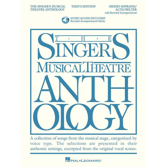 Singers Musical Theatre Anth Teens Mez Sop Bk/Ola