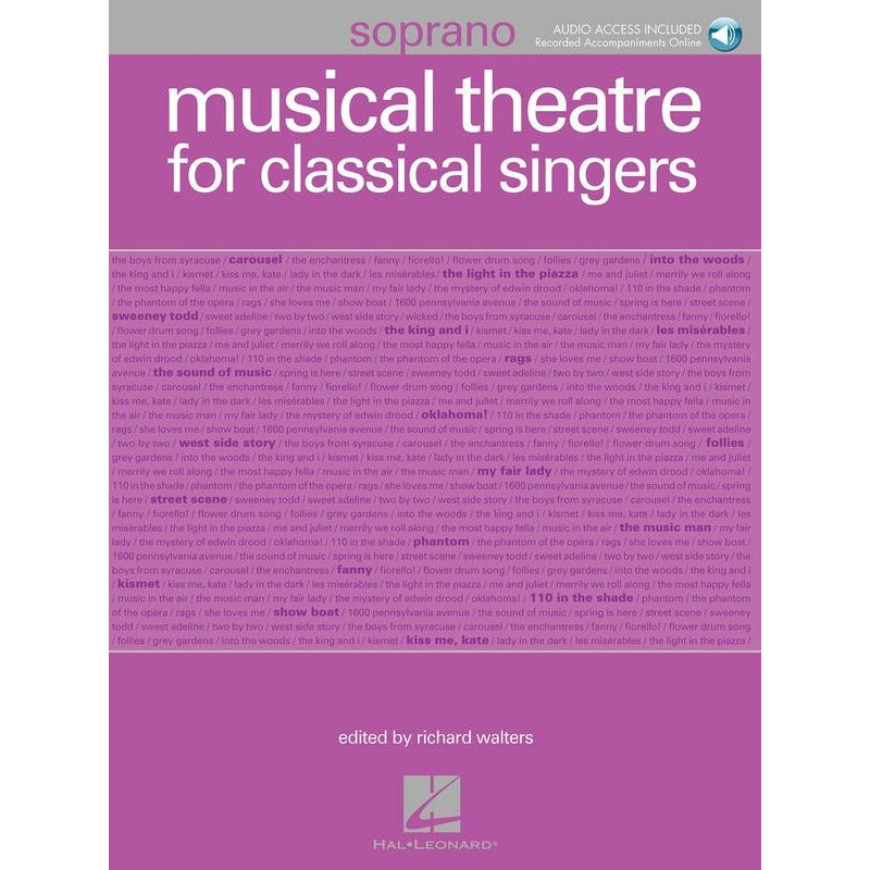 Musical Theatre For Classical Singers Soprano Bk/Ola