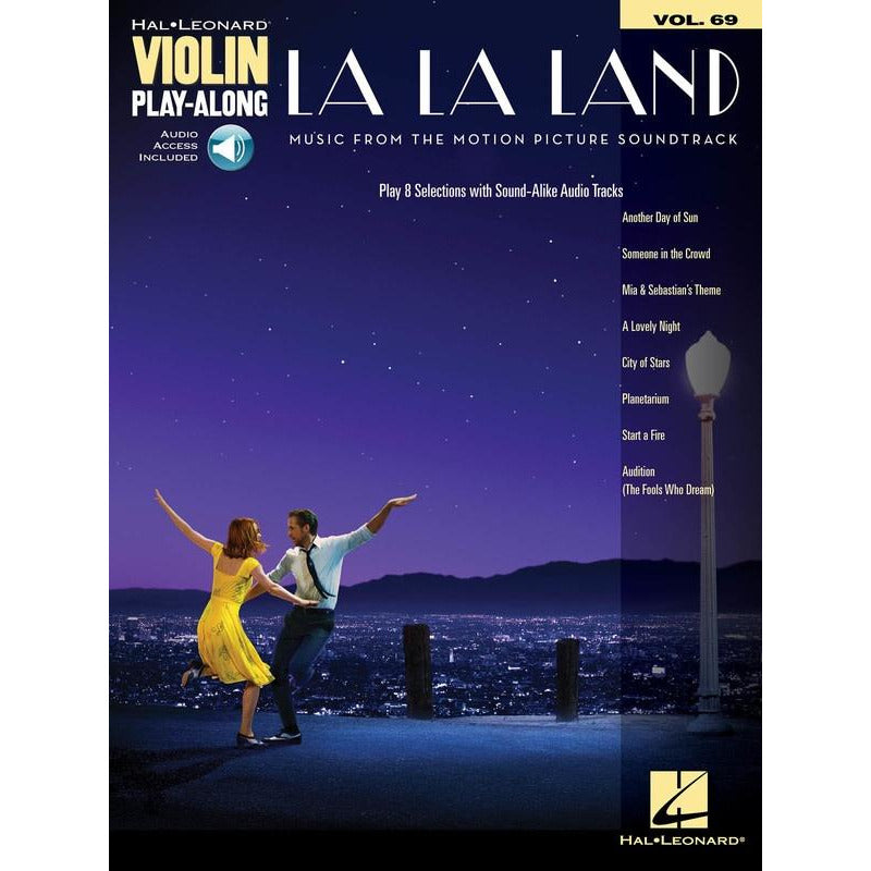 La La Land Violin Playalong V69 Bk/Ola