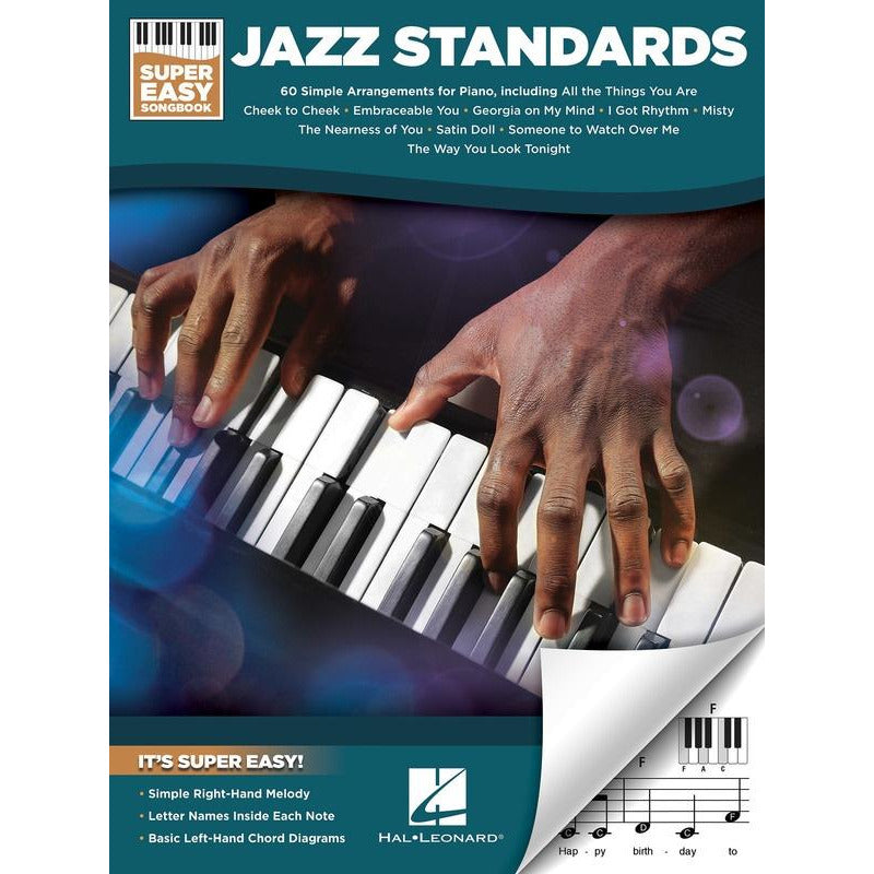 JAZZ STANDARDS SUPER EASY SONGBOOK - Music2u