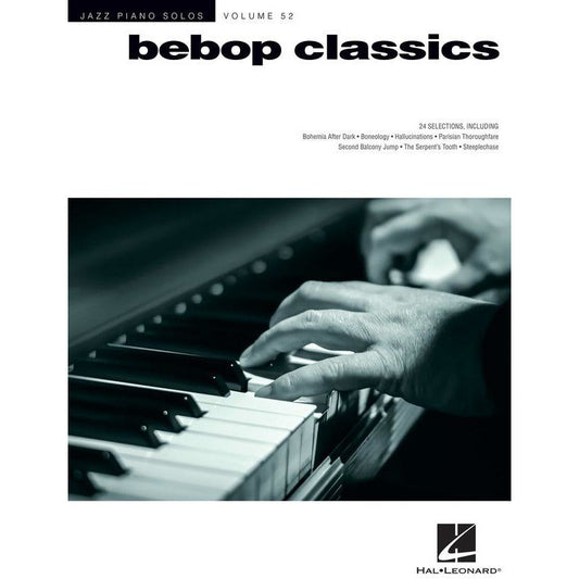 Bebop Classics - Jazz Piano Solos Volume 52 Book
